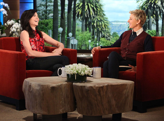 Julianna Margulies, Ellen DeGeneres Julianna Margulies, Ellen DeGeneres